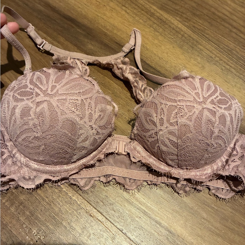 Victoria's Secret Bra Bundle - Pink, Yellow, Burgundy, Navy B32/B34 - Picture 13 of 16